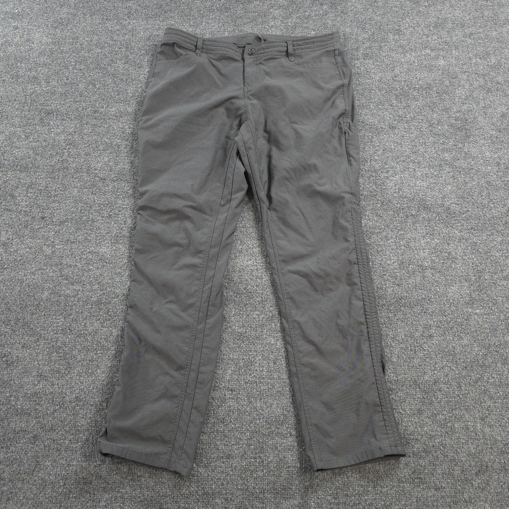 Kuhl Pants Womens 14 Gray Trekr Stretch Hiking Travel Lightweight Outdoors